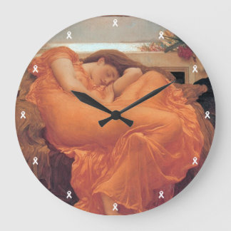 Flaming June Wall Clock