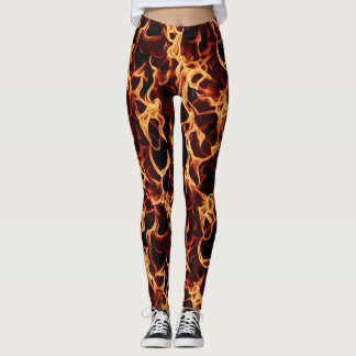 Flaming Leggings for that hard workout