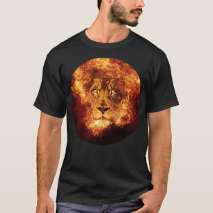 Flaming Lion of Judah T-Shirt