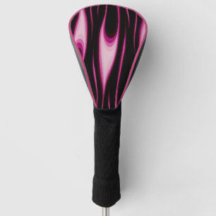 Flaming Pink Golf Head Cover