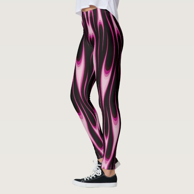 Flaming Pink Leggings (Left)