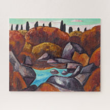Flaming Pool—Dogtown | Marsden Hartley |