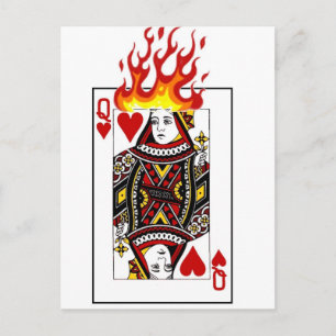 Flaming Queen Postcard