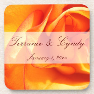 Flaming Rose Coaster