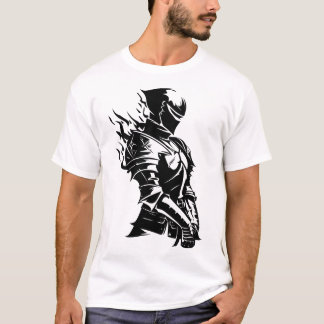Flaming Shadow Knight T-Shirt