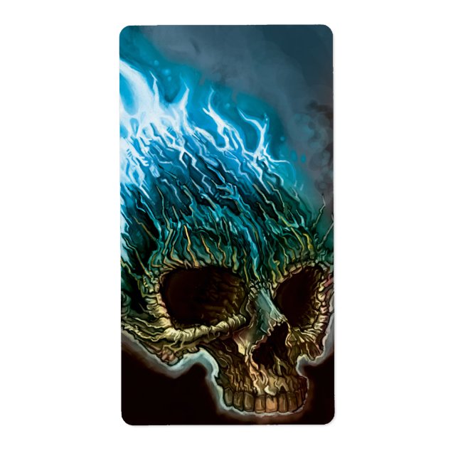 Flaming Skull (Front)