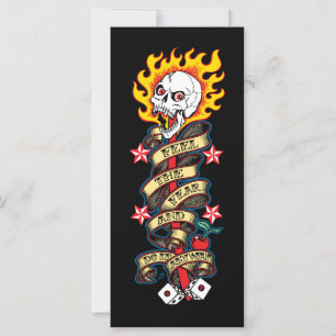 Flaming Skull Feel the Fear