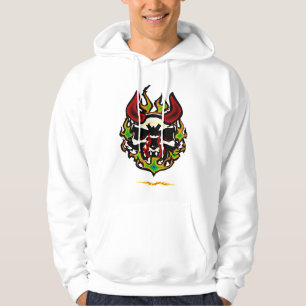 Flaming Skull Hoodie