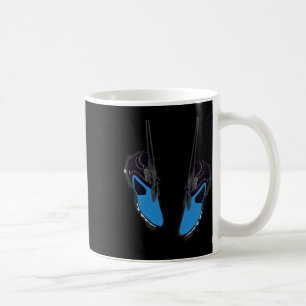Flaming Soccer Ll On Fire Colorful Splash Sports L Coffee Mug