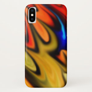 Flaming Tiffany Flow iPhone X Case
