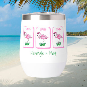 Flamingle & Mahj Personalised Flamingo Mahjong