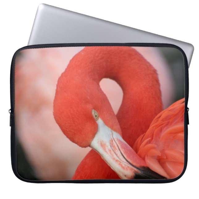 Flamingo 001 laptop sleeve (Front)