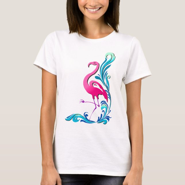 Flamingo 1 T-Shirt (Front)