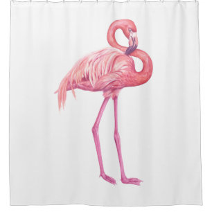 Flamingo 2 shower curtain