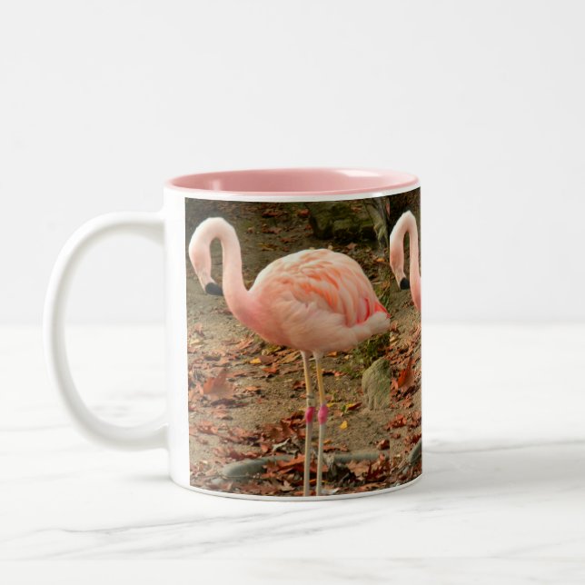 Flamingo 3 Photo Mug (Left)