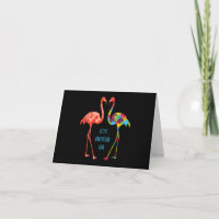Flamingo | Accept Understand Love Autism Flamingo