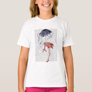 Flamingo and Parasol T-Shirt