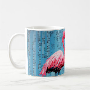 Flamingo Animal Bird Art Decor Paint  Coffee Mug