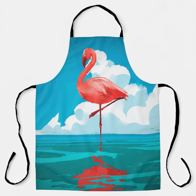 Flamingo Apron (Front)