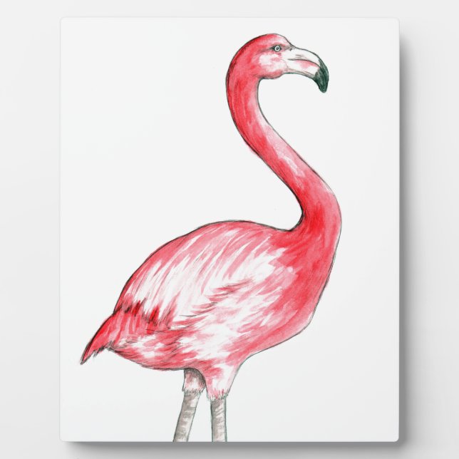 Flamingo Art Plaque (Front)