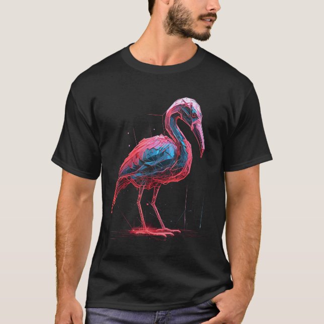 Flamingo artwork  animal  animal flamingo 20 T-Shirt (Front)