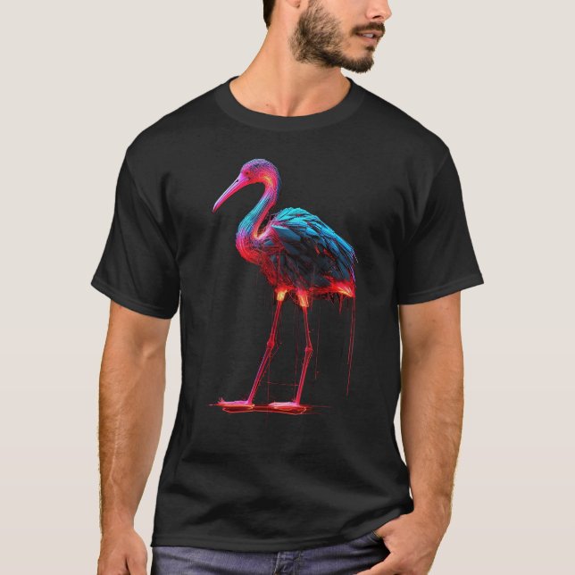 Flamingo artwork  animal  animal flamingo 2 T-Shirt (Front)