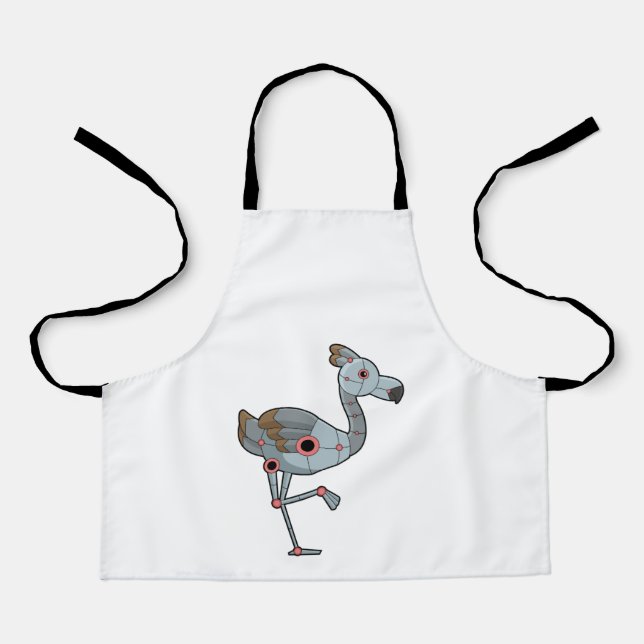 Flamingo as Robot Apron (Front)