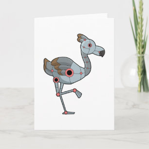 Flamingo as Robot Card