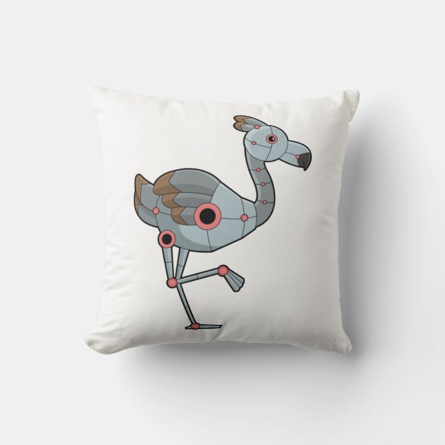 Flamingo as Robot Cushion (Front)