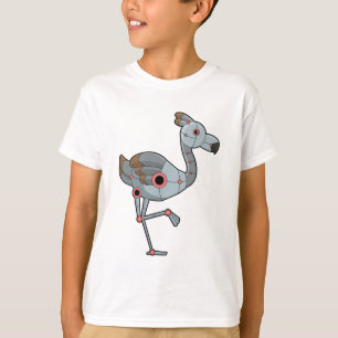 Flamingo as Robot T-Shirt