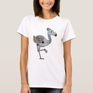 Flamingo as Robot T-Shirt
