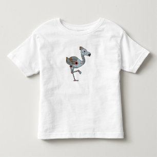 Flamingo as Robot Toddler T-Shirt