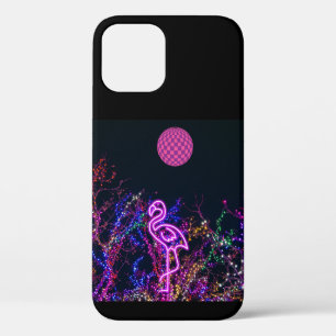Flamingo at the dance party. Case-Mate iPhone case