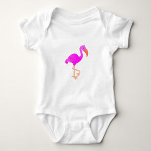 Flamingo Baby Bodysuit