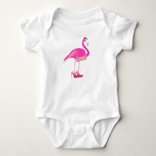 Flamingo Baby Gerber Cotton Outfit Bodysuit