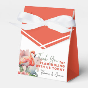 Flamingo Baby Shower  Favour Box