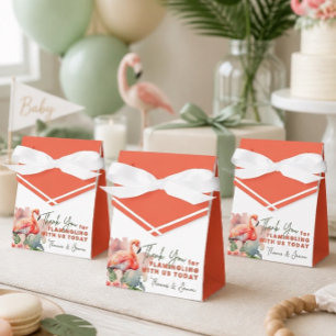 Flamingo Baby Shower Favour Box