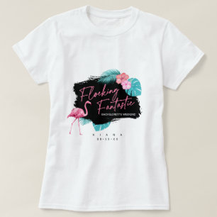 Flamingo Bachelorette Flocking Fantastic V2 ID930 T-Shirt