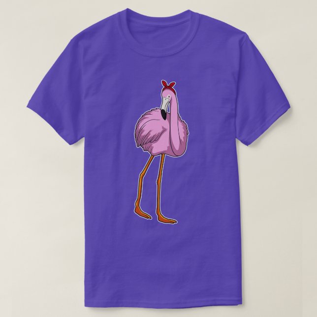 Flamingo Bandanna T-Shirt (Design Front)