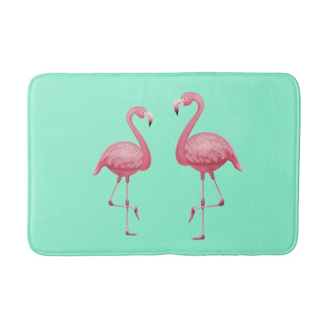 Flamingo Bath Mat (Front)