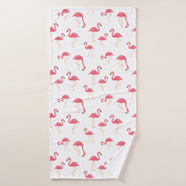 Flamingo Bath Towel (Bath Towel)