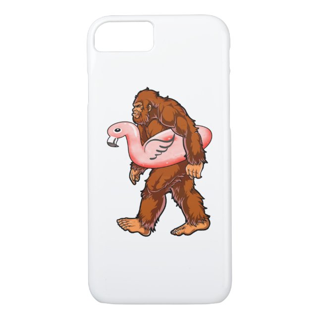 Flamingo Bigfoot  Case-Mate iPhone Case (Back)