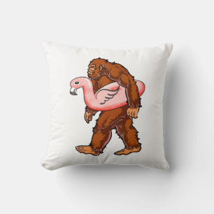 Flamingo Bigfoot Cushion