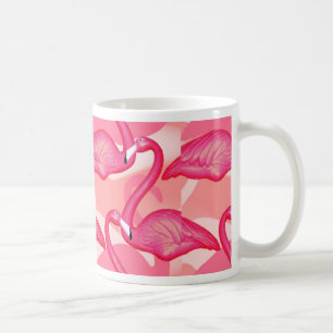 flamingo bird mug