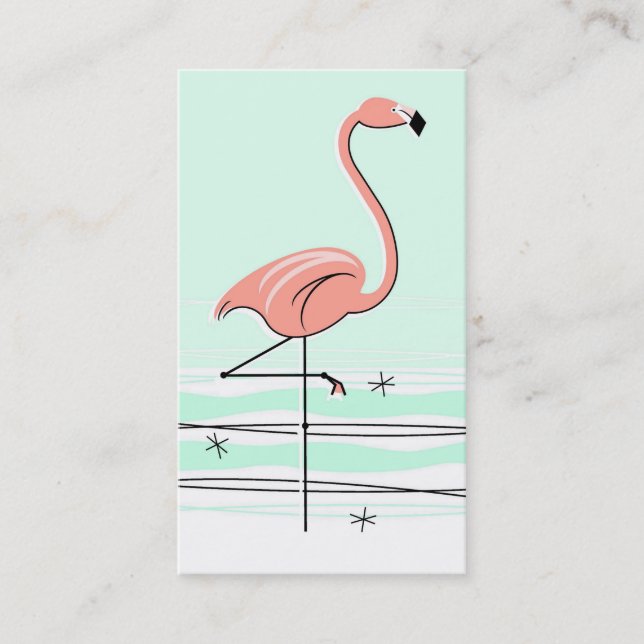 Flamingo business card (Front)