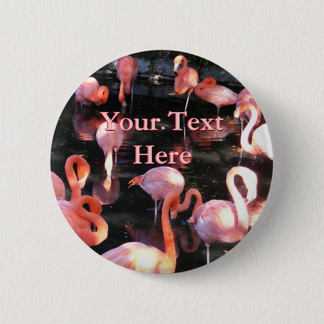 Flamingo Button (Front)