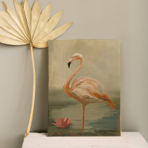 Flamingo by the Water – Elegant Bird