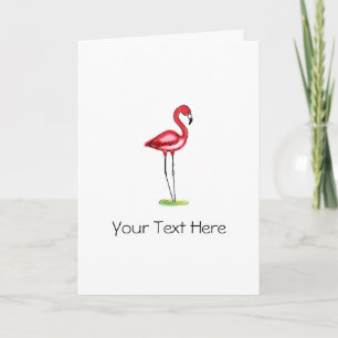 Flamingo Card