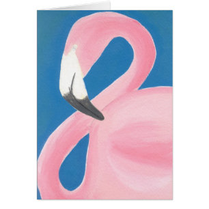 flamingo card