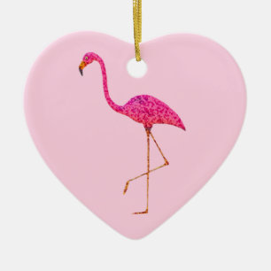 Flamingo Christmas Ornament